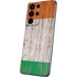 Ireland Flag Dark Wood Galaxy S21 Ultra 5G Skin
